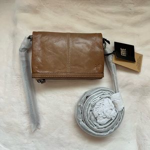 NWT Frye Melissa stadium bag